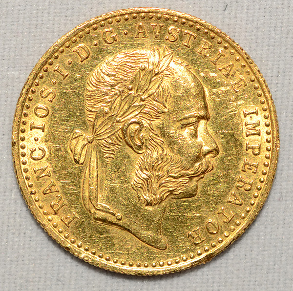 UM DUCADO - Moeda do Império Austro- Hungaro - Francisco I - Peso... - foto 1 de 2