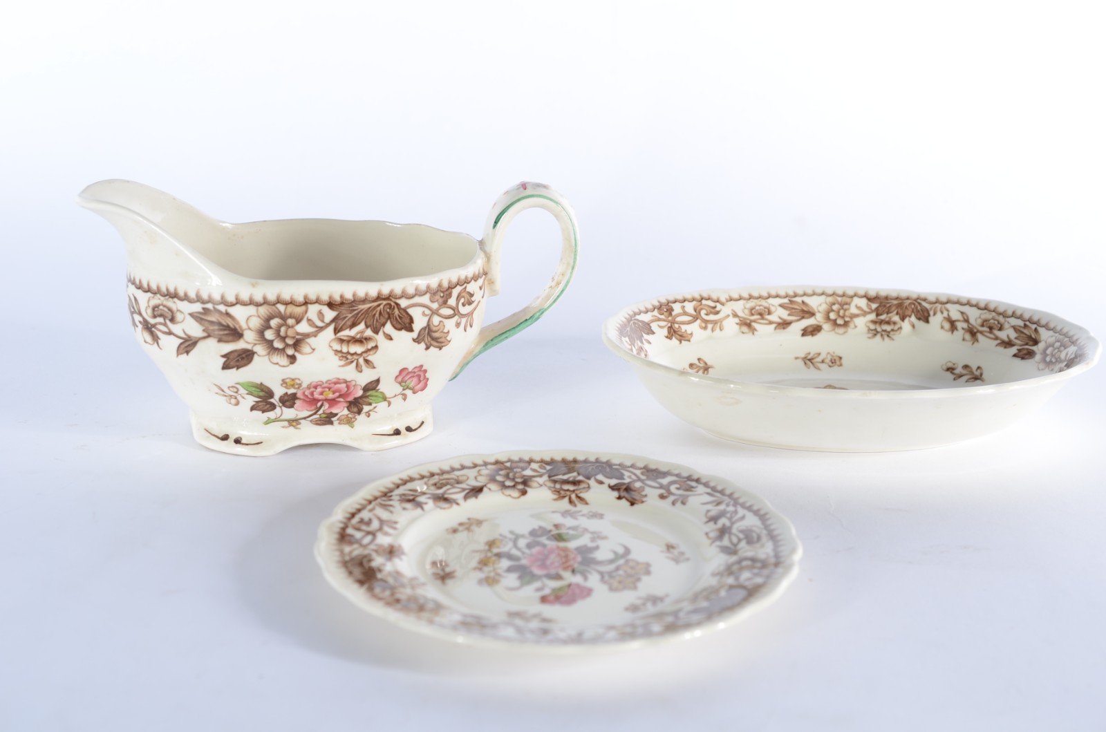 Aparelho de jantar de faiança inglesa Marlborough - "Royal Petal... - foto 5 de 10