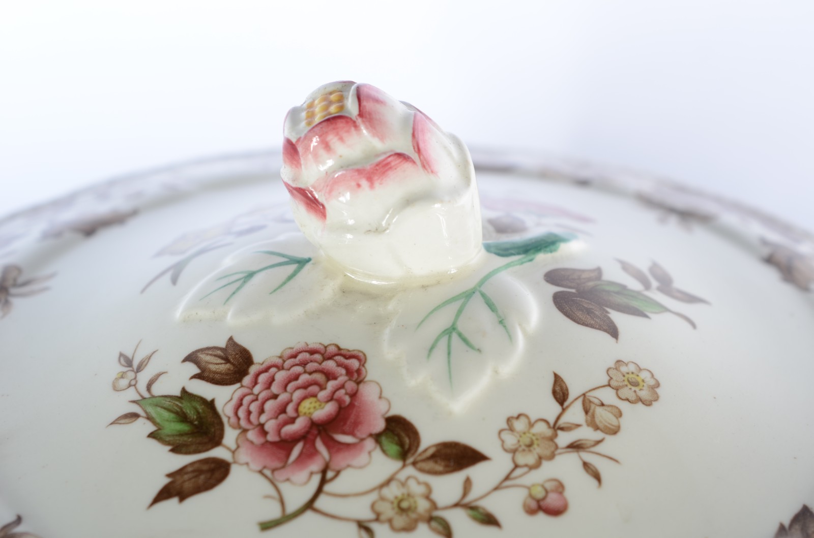 Aparelho de jantar de faiança inglesa Marlborough - "Royal Petal... - foto 7 de 10