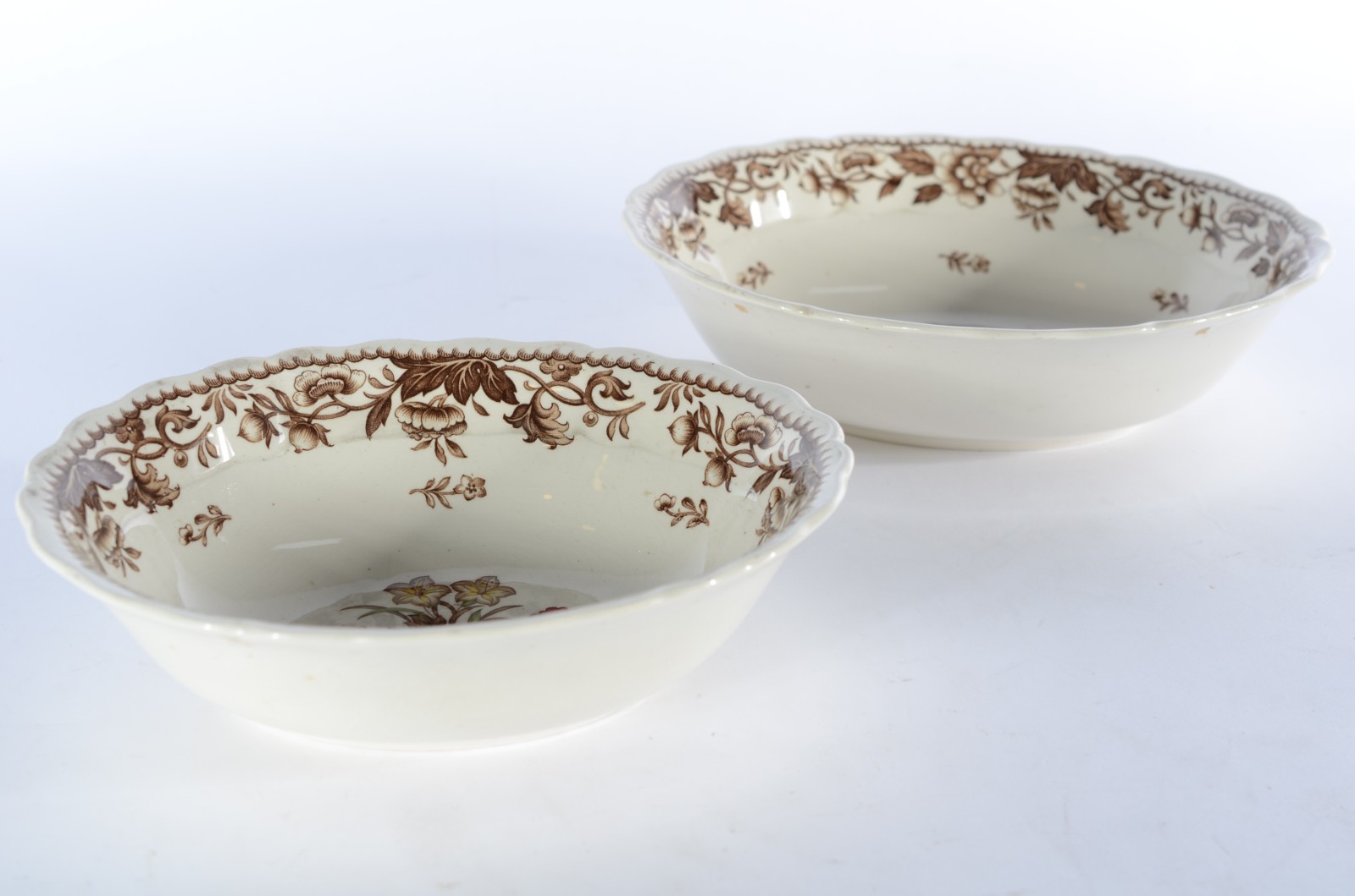Aparelho de jantar de faiança inglesa Marlborough - "Royal Petal... - foto 8 de 10