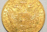 UM DUCADO - Moeda  do Império Austro- Hungaro -... - UM DUCADO - Moeda  do Império Austro- Hungaro - Francisco I - Peso 3,50 g - 1915 - Excelente estado. Título do ouro 985 (22 k).