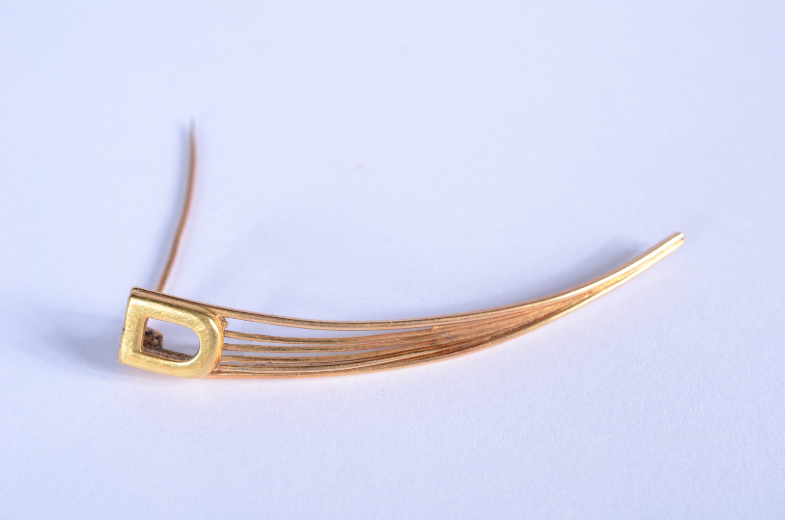 Broche de ouro 18 k. (Por motivos de segurança a peça não se encontra... - foto 7 de 7