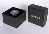 GUESS,  - Relógio de pulso masculino, pulseira de borracha, resistente á água. Funcionando, na caixa.