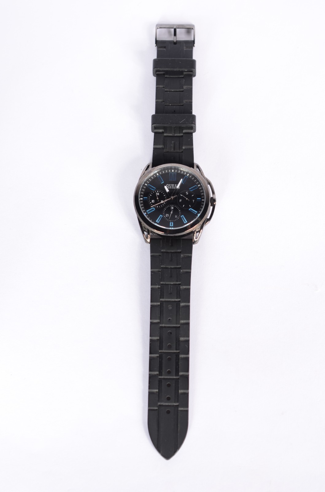 Relógio de pulso masculino, pulseira de borracha, resistente á água... - foto 2 de 9