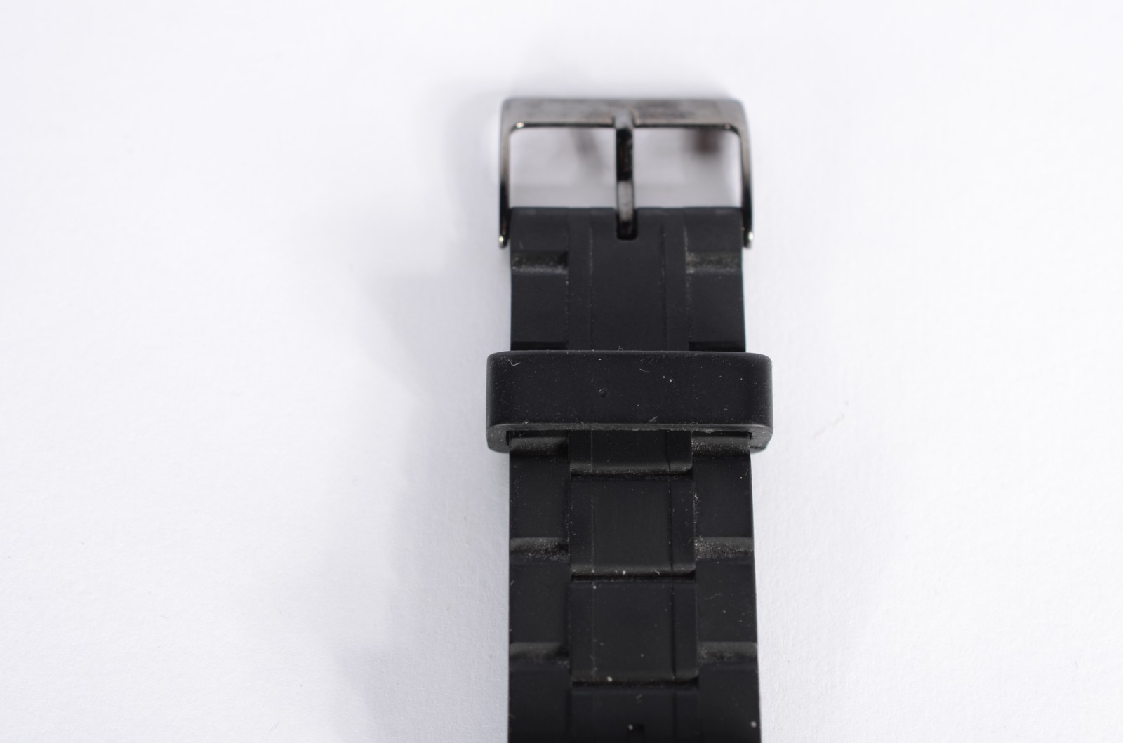 Relógio de pulso masculino, pulseira de borracha, resistente á água... - foto 5 de 9
