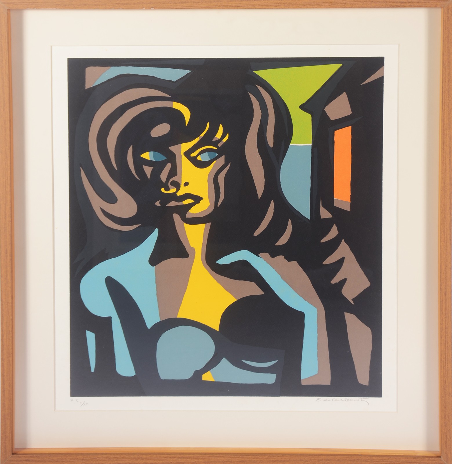 Di Cavalcanti (1897-1976), Figura feminina - foto 2 de 5