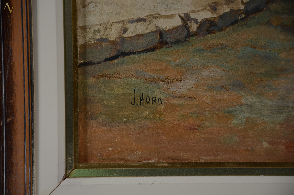 HORA, Jayme (Salvador, BA, 1911-1977)- Casario - ost - 102 x 76 - foto 3 de 3