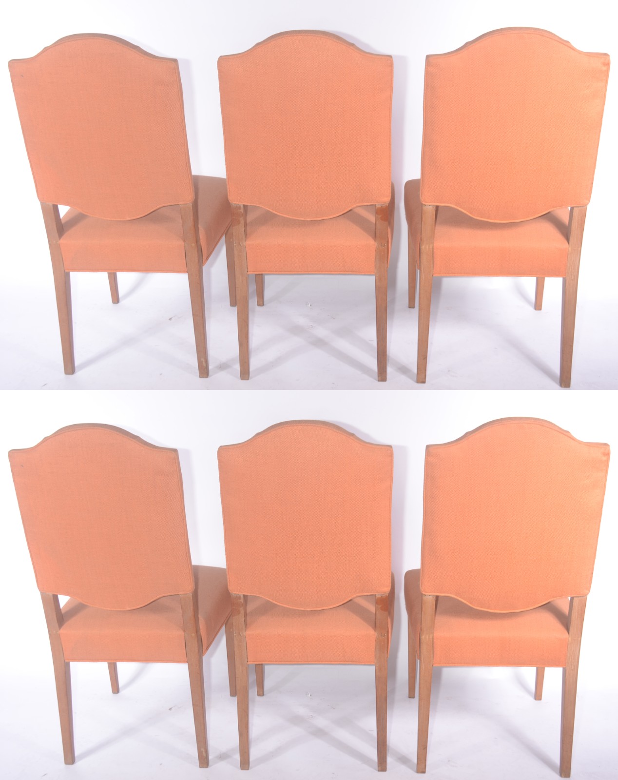 Conjunto com 6 cadeiras de madeira nobre para sala de jantar... - foto 4 de 4