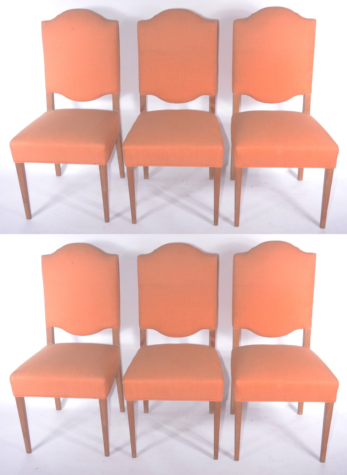 Conjunto com 6 cadeiras de madeira nobre para sala de jantar... - foto 1 de 4
