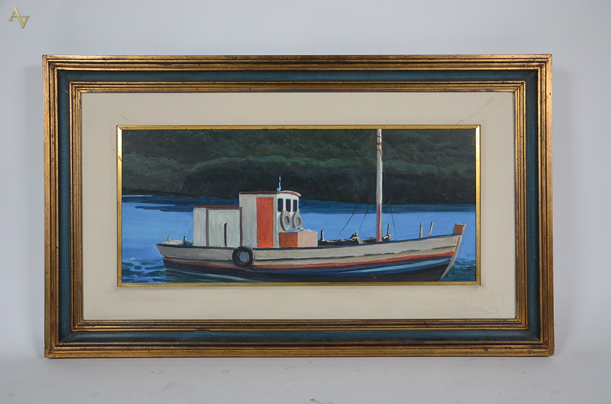 CHICO ANYSIO - Um barco na restinga - ost - 35 x 80 - foto 1 de 3
