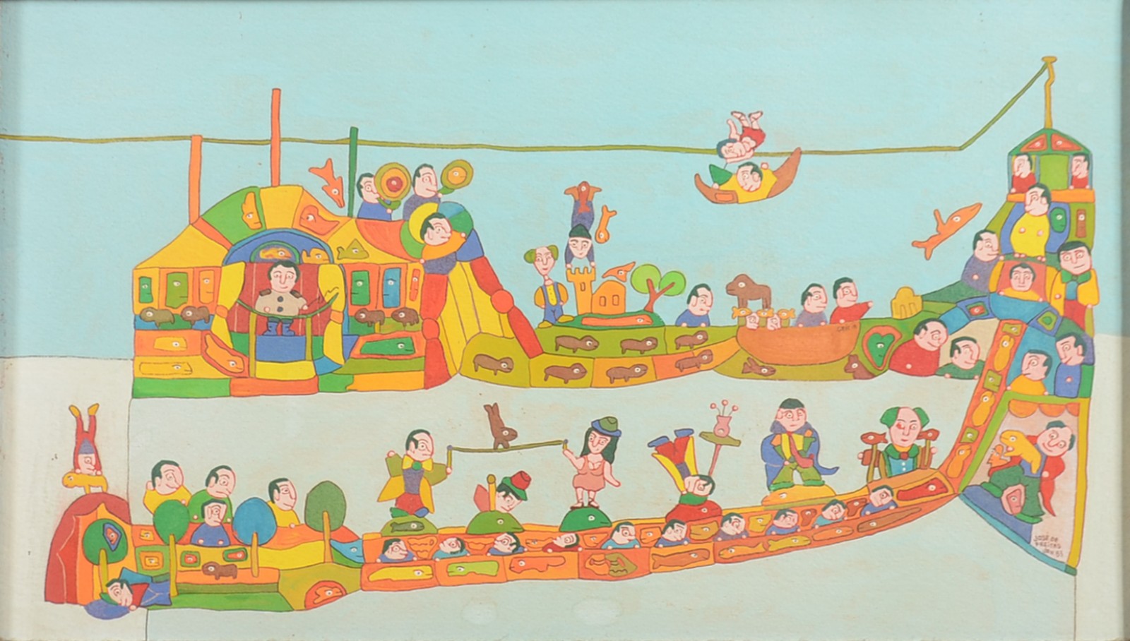 José de Freitas (1935-1989), Quem esse circo comprar, feliz a bessa será e blá blá blá - foto 1 de 5