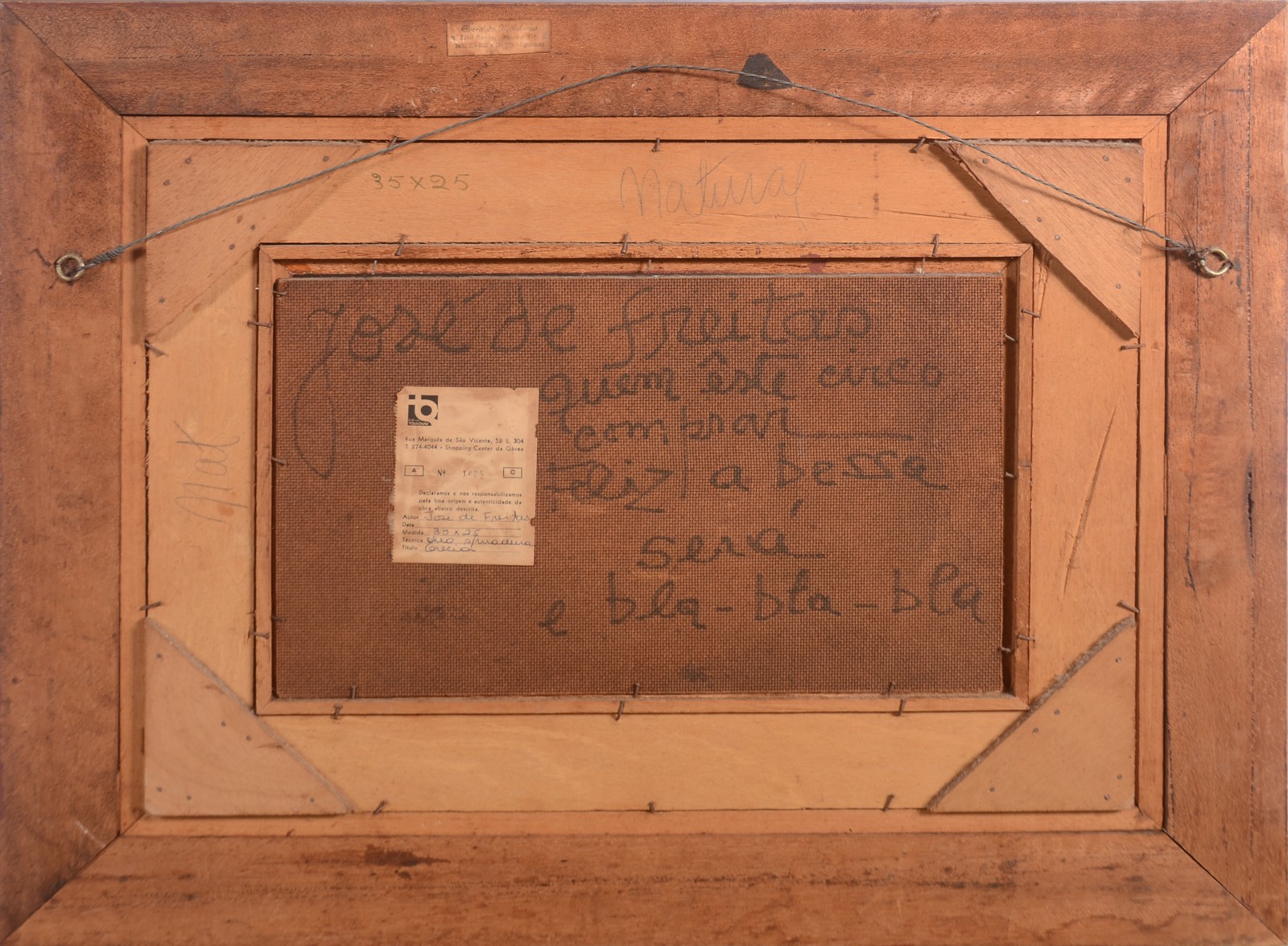 José de Freitas (1935-1989), Quem esse circo comprar, feliz a bessa será e blá blá blá - foto 5 de 5