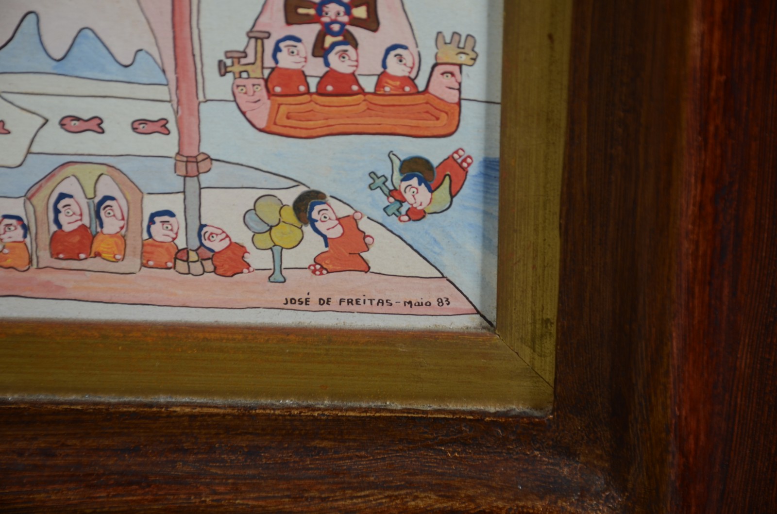 José de Freitas (1935-1989), Figuras, anjos e barcos - foto 3 de 4