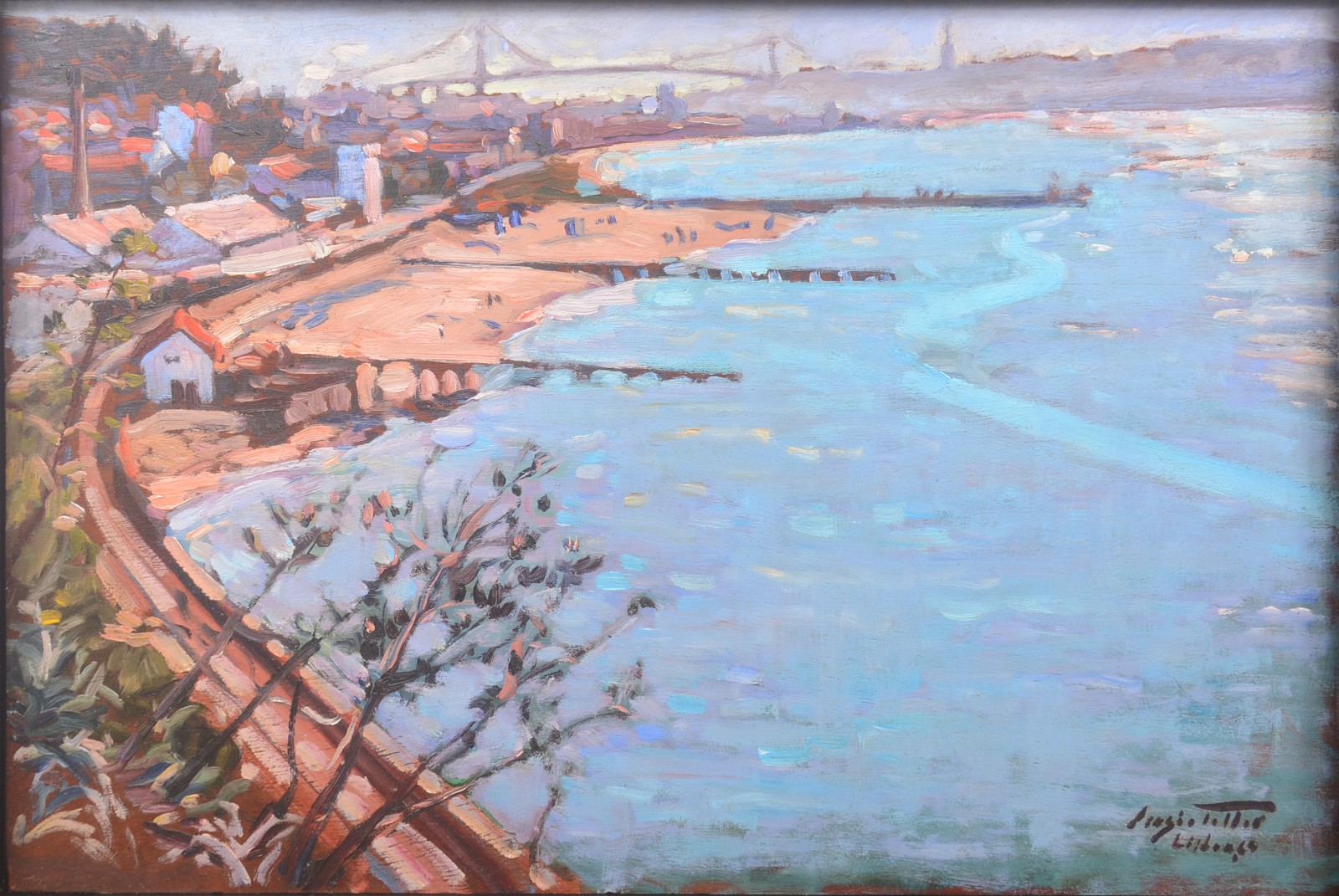  Sérgio Telles (1936-2022), Rio Tejo, Lisboa - foto 1 de 5