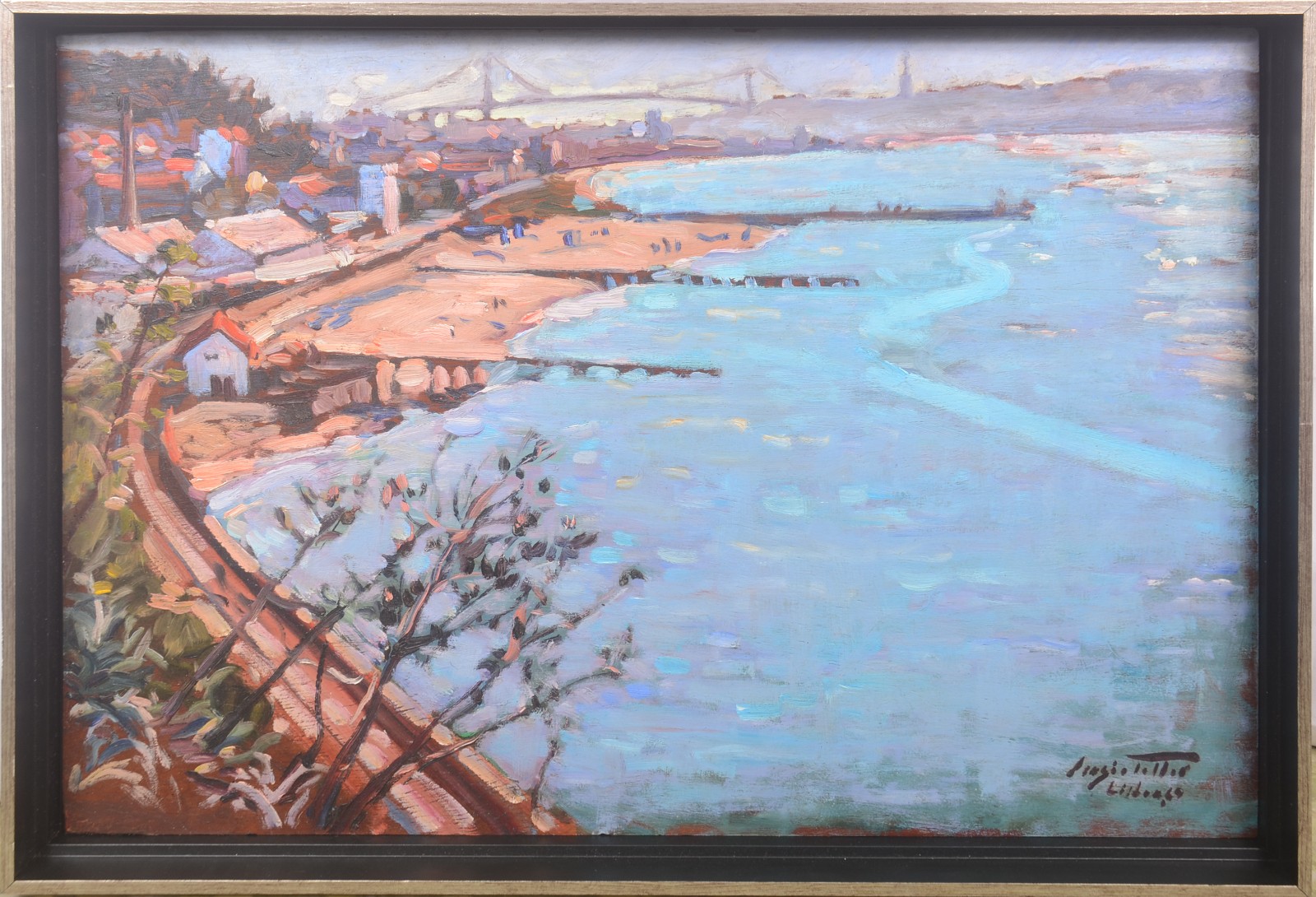  Sérgio Telles (1936-2022), Rio Tejo, Lisboa - foto 2 de 5