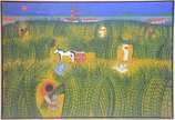 Adelson do Prado (1944-2013), Canavial - Óleo sobre tela.