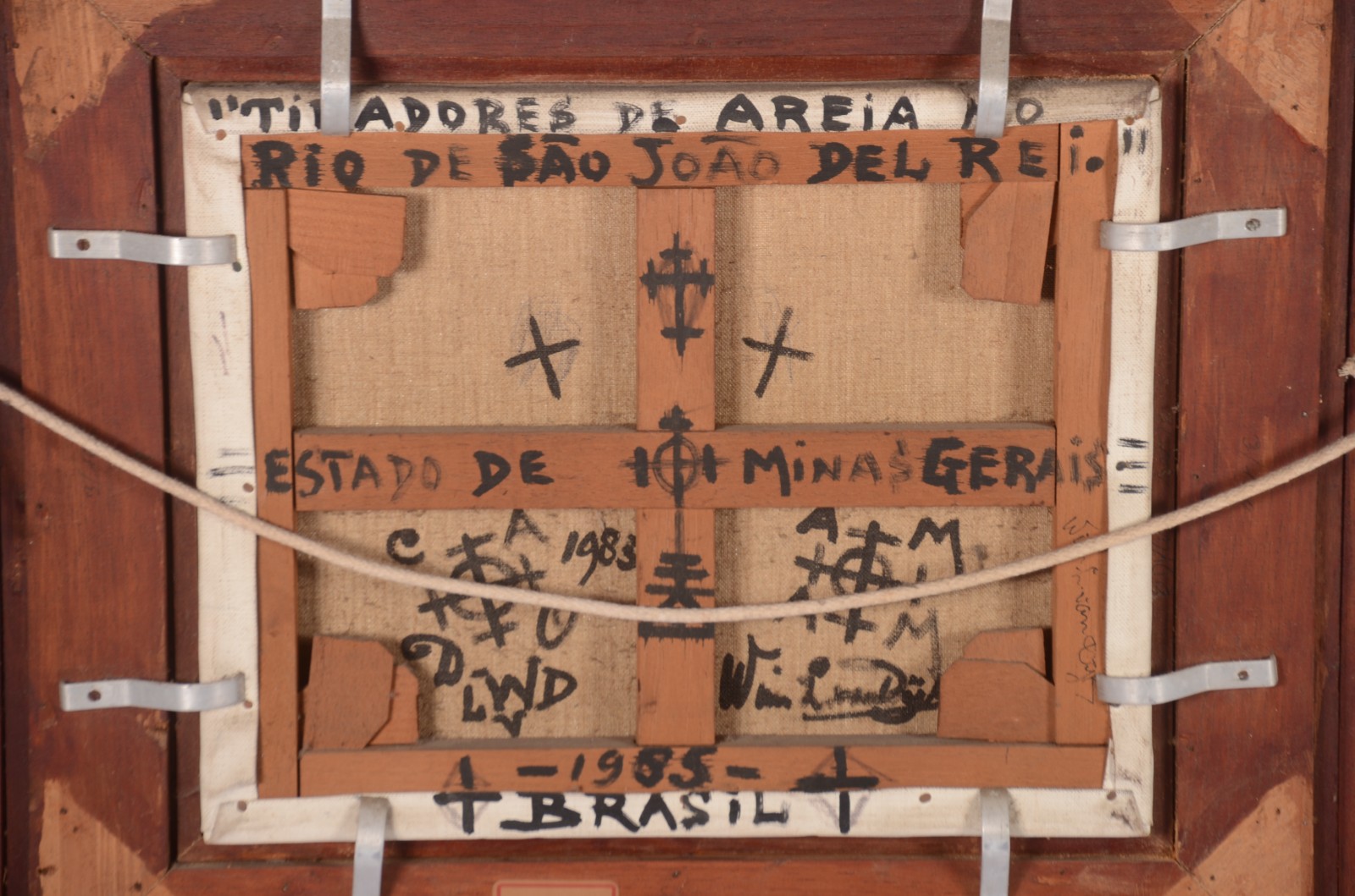 Win Van Dijk (1915-1990), Tiradores de Areia, rio de São João Del Rei, Minas Gerais - foto 5 de 5