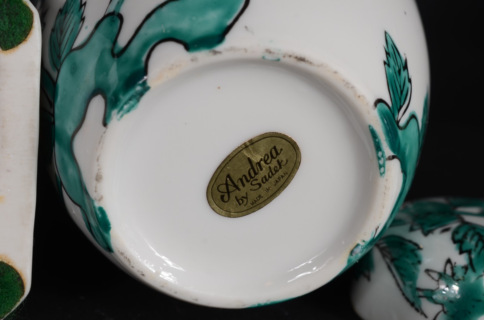 Diversas peças de porcelana oriental, sendo: potiche com decoração... - foto 10 de 11