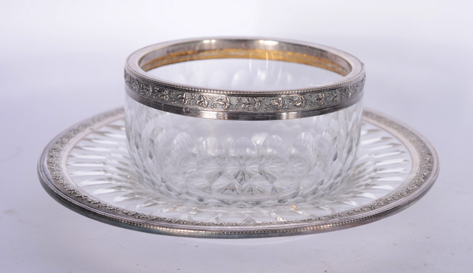 Conjunto com 8 lavandas com presentoir de cristal frances lapidado e... - foto 3 de 8