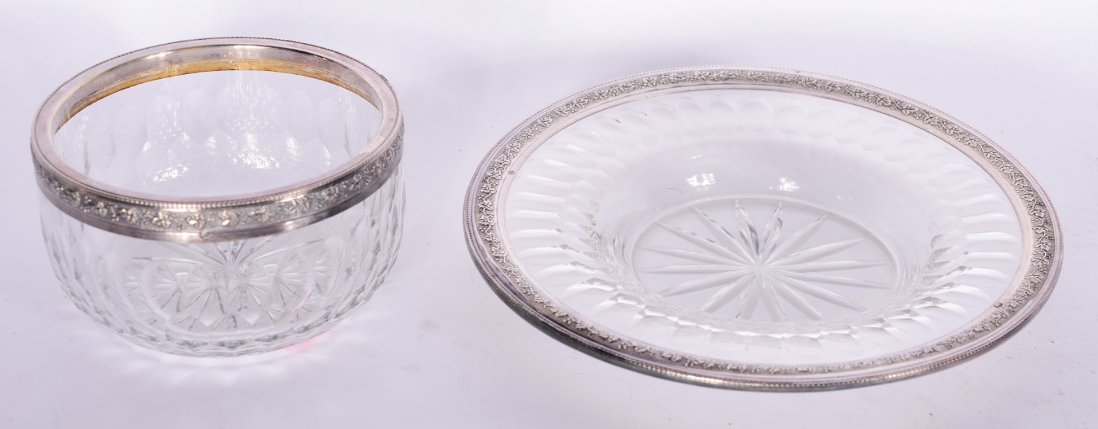 Conjunto com 8 lavandas com presentoir de cristal frances lapidado e... - foto 6 de 8