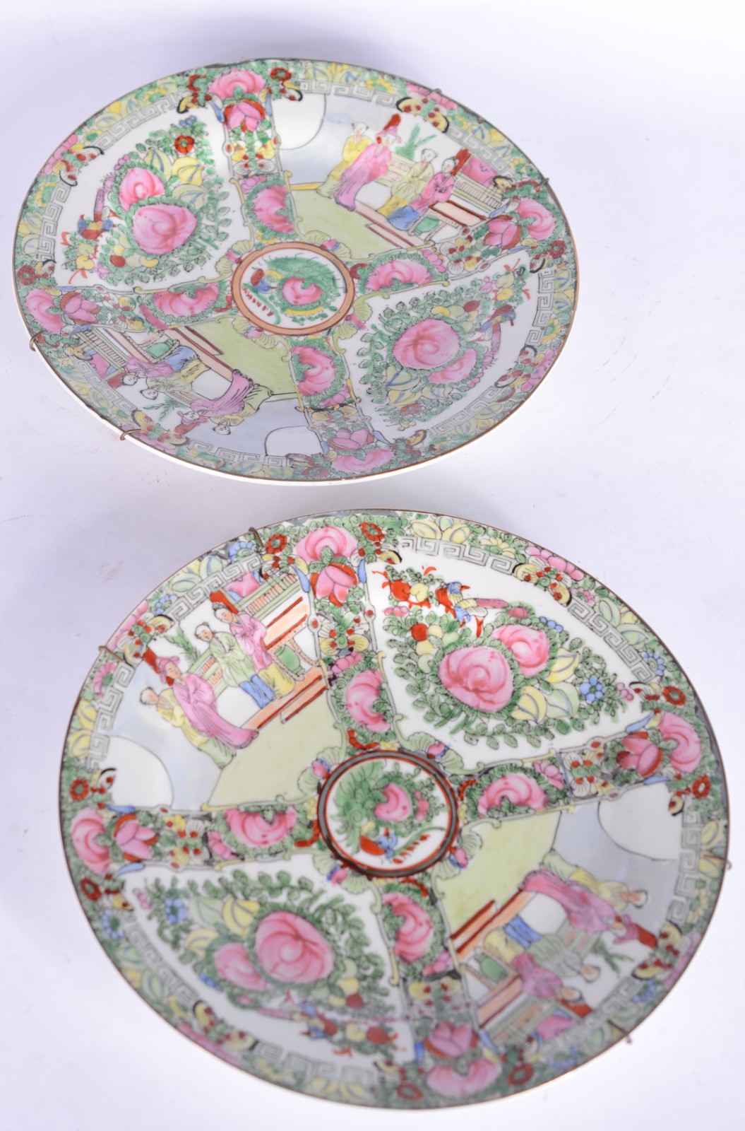 Serviço de chá e café de porcelana oriental, decorado com figuras de... - foto 6 de 11