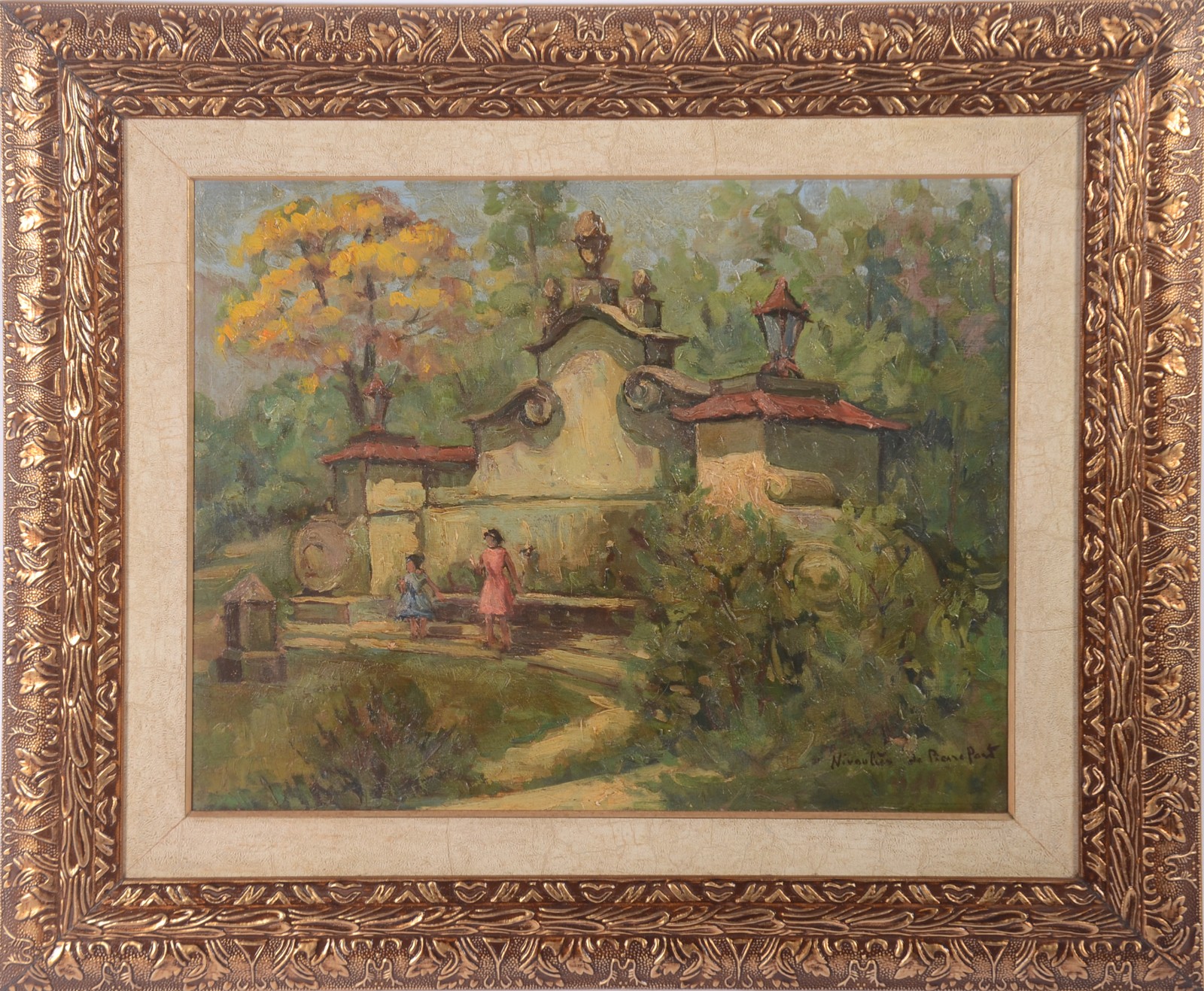 Nivouliès de Pierrefort (1879-1968), Meninas na fonte - foto 2 de 4