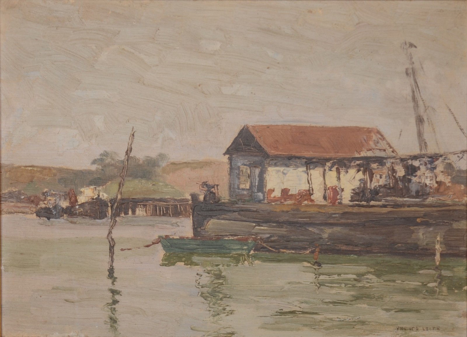Vicente Leite (1900-1941), Casa a beira do cais - foto 1 de 5