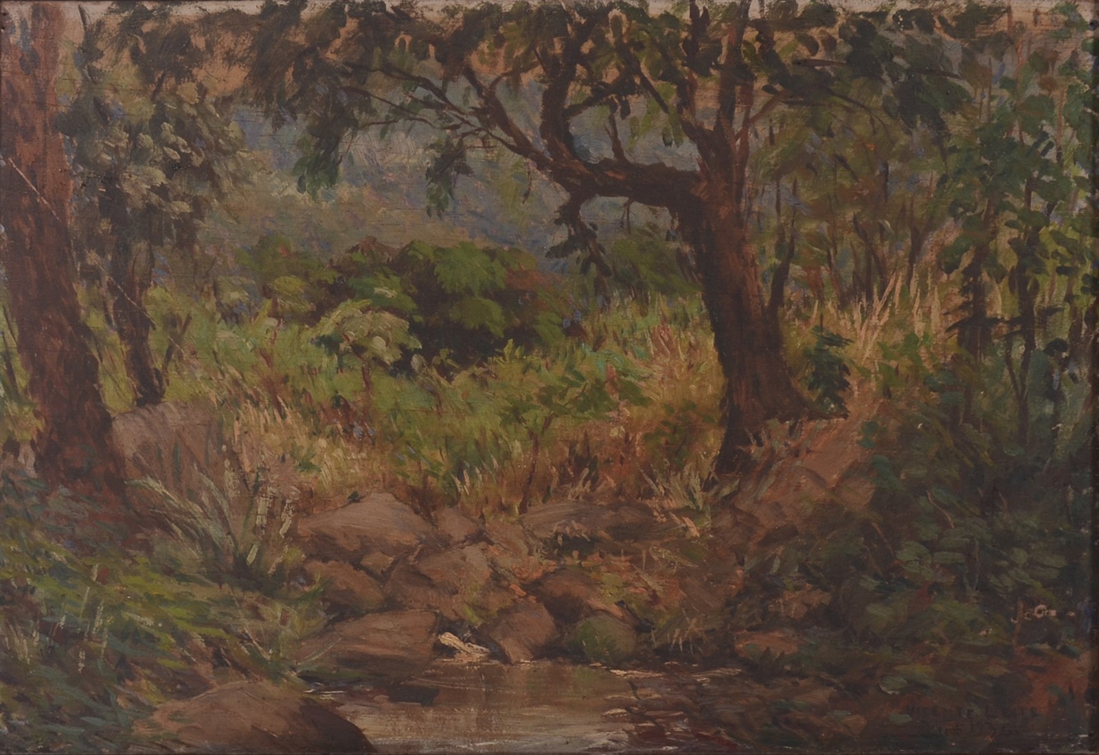 Vicente Leite (1900-1941), Paisagem com árvores - foto 1 de 4