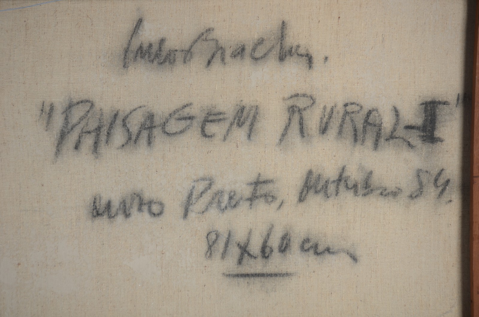 Carlos Bracher (1940), Paisagem Rural II - foto 5 de 5