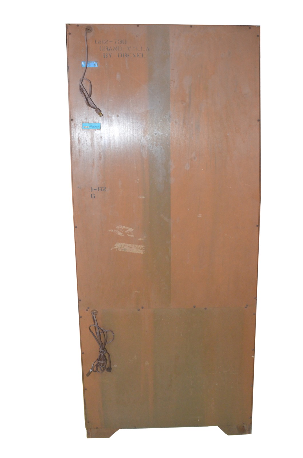 Vitrine americana de madeira nobre com 4 portas frontais de vidro... - foto 4 de 5
