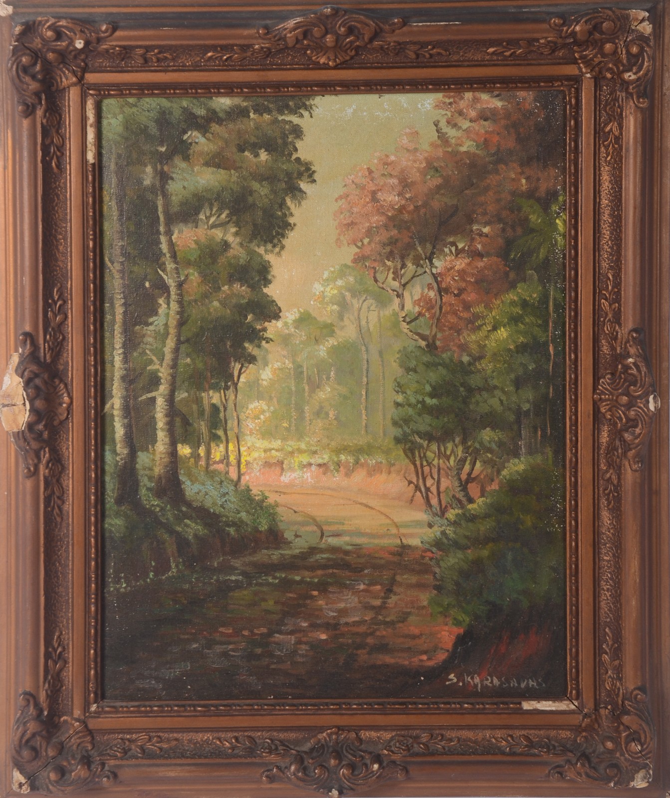 SYLVIO KARASAVAS  (1905-1980), Paisagem - foto 2 de 5