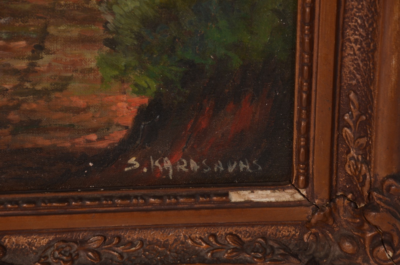 SYLVIO KARASAVAS  (1905-1980), Paisagem - foto 3 de 5