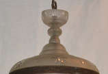 Lanterna de cristal e bronze   - Lanterna de cristal e bronze  