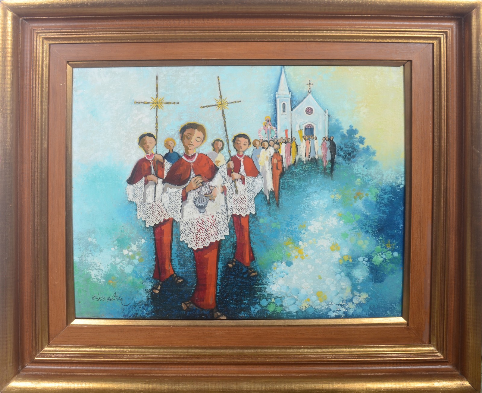 Érico da Silva (1932-2006), Manhã azul - foto 2 de 4