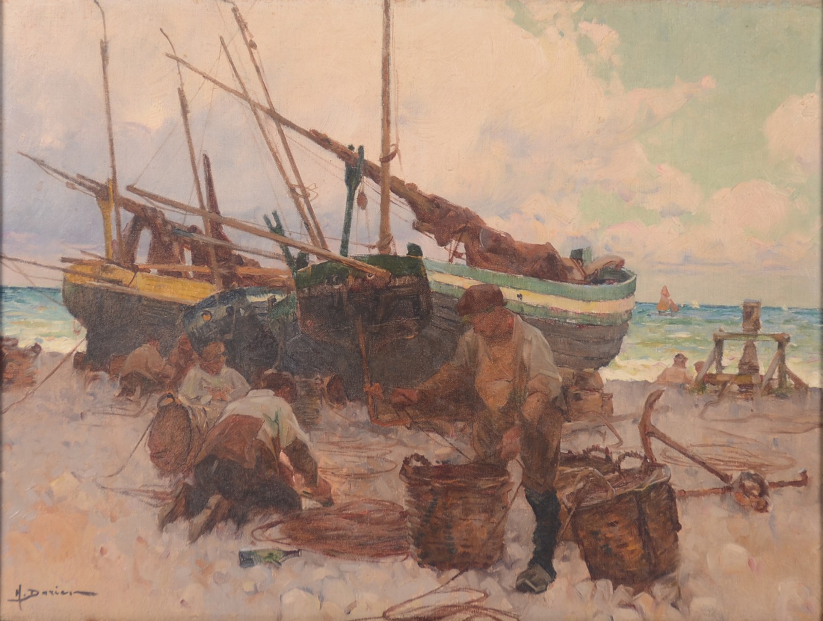 Preparatif pour la pêche - foto 1 de 5