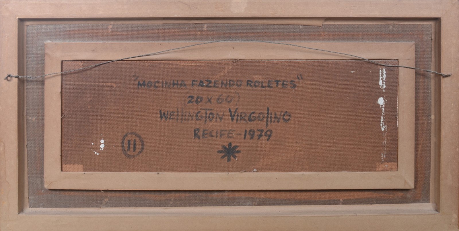 Wellington Virgolino (1929-1988), Mocinha fazendo roletes - foto 4 de 4