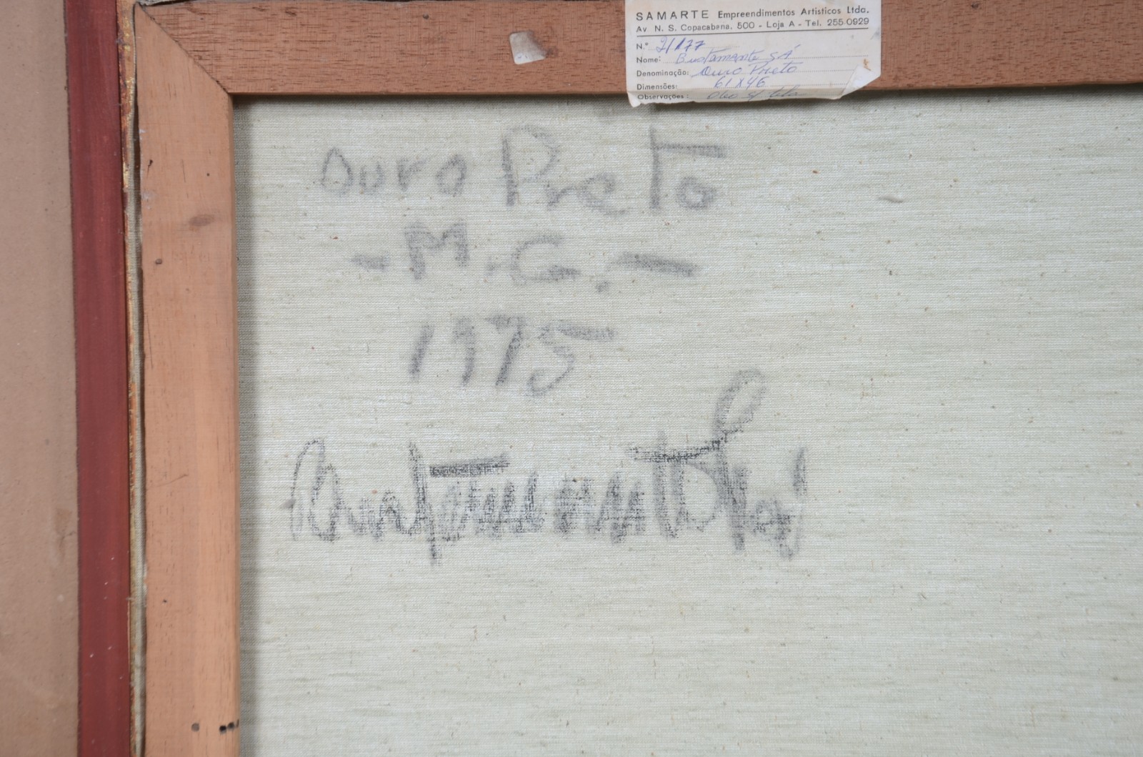 Bustamante Sá (1907-1988), Ouro Preto, MG. - foto 5 de 6