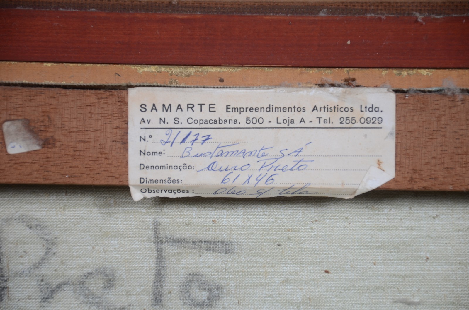 Bustamante Sá (1907-1988), Ouro Preto, MG. - foto 6 de 6