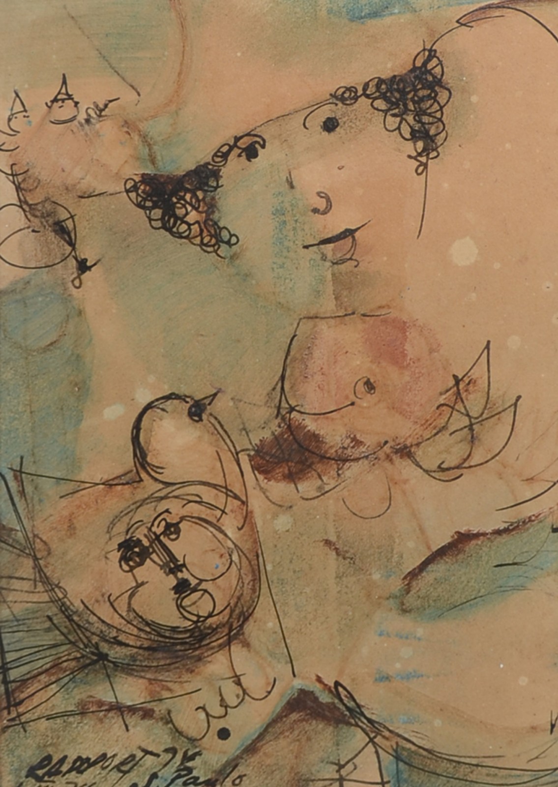 Alexandre Rapoport (1929), Pablo e o Pombo - foto 1 de 6