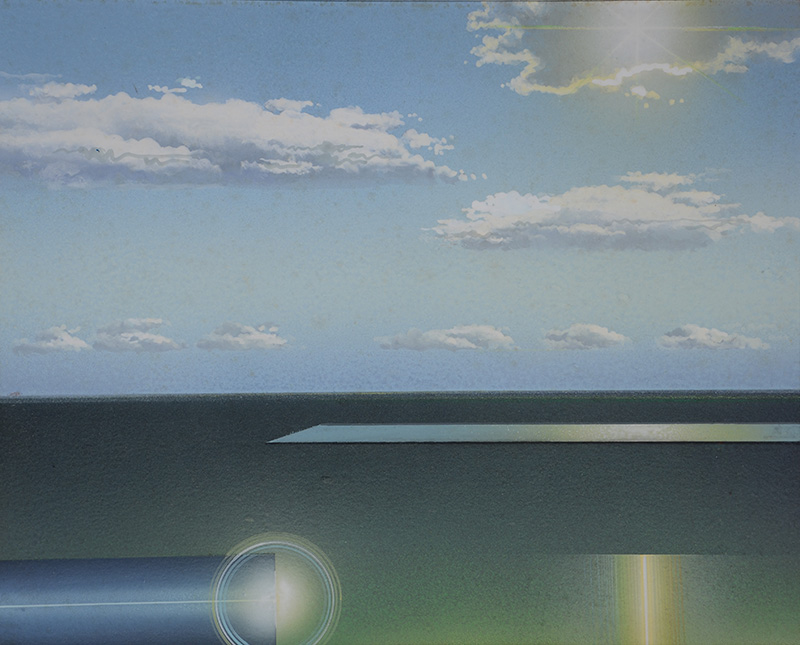 IVAN FREITAS (1932 - 2006) - Paisagem - ose - 40 x 50 - foto 2 de 2