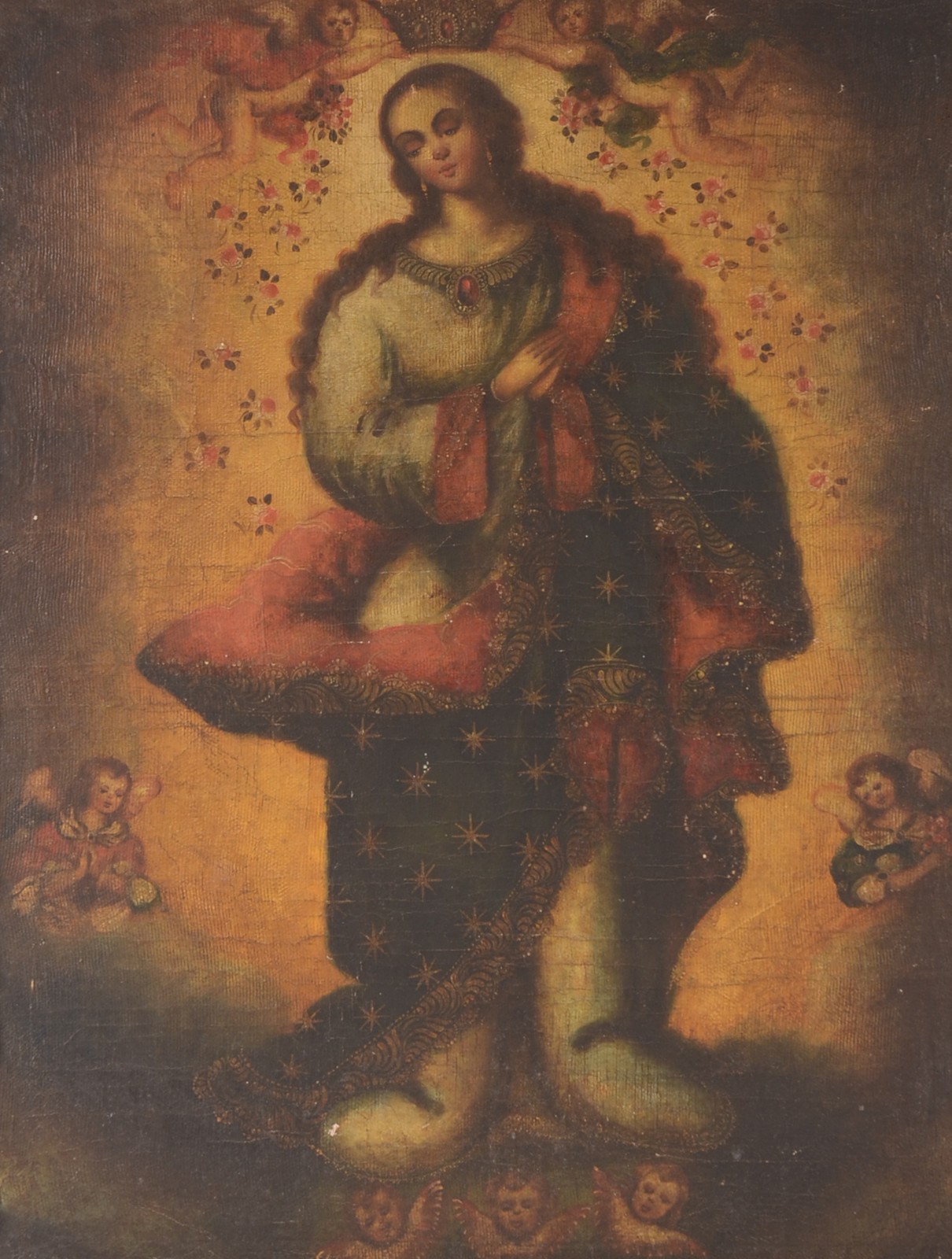 Escola Cusquenha (1538), Nossa Senhora - foto 1 de 5