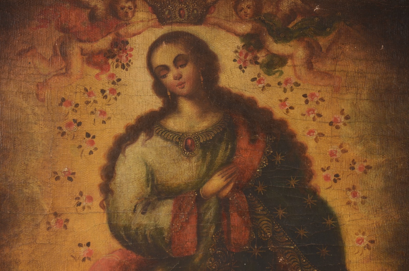 Escola Cusquenha (1538), Nossa Senhora - foto 3 de 5