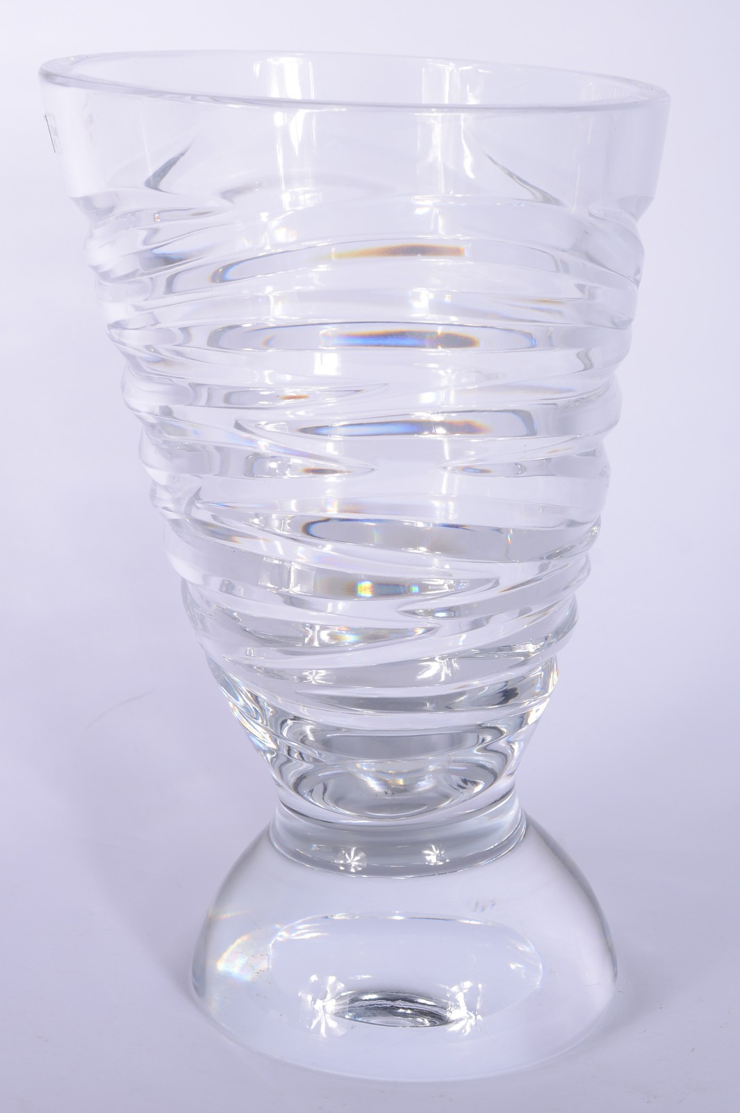 Vaso de cristal. - foto 1 de 6