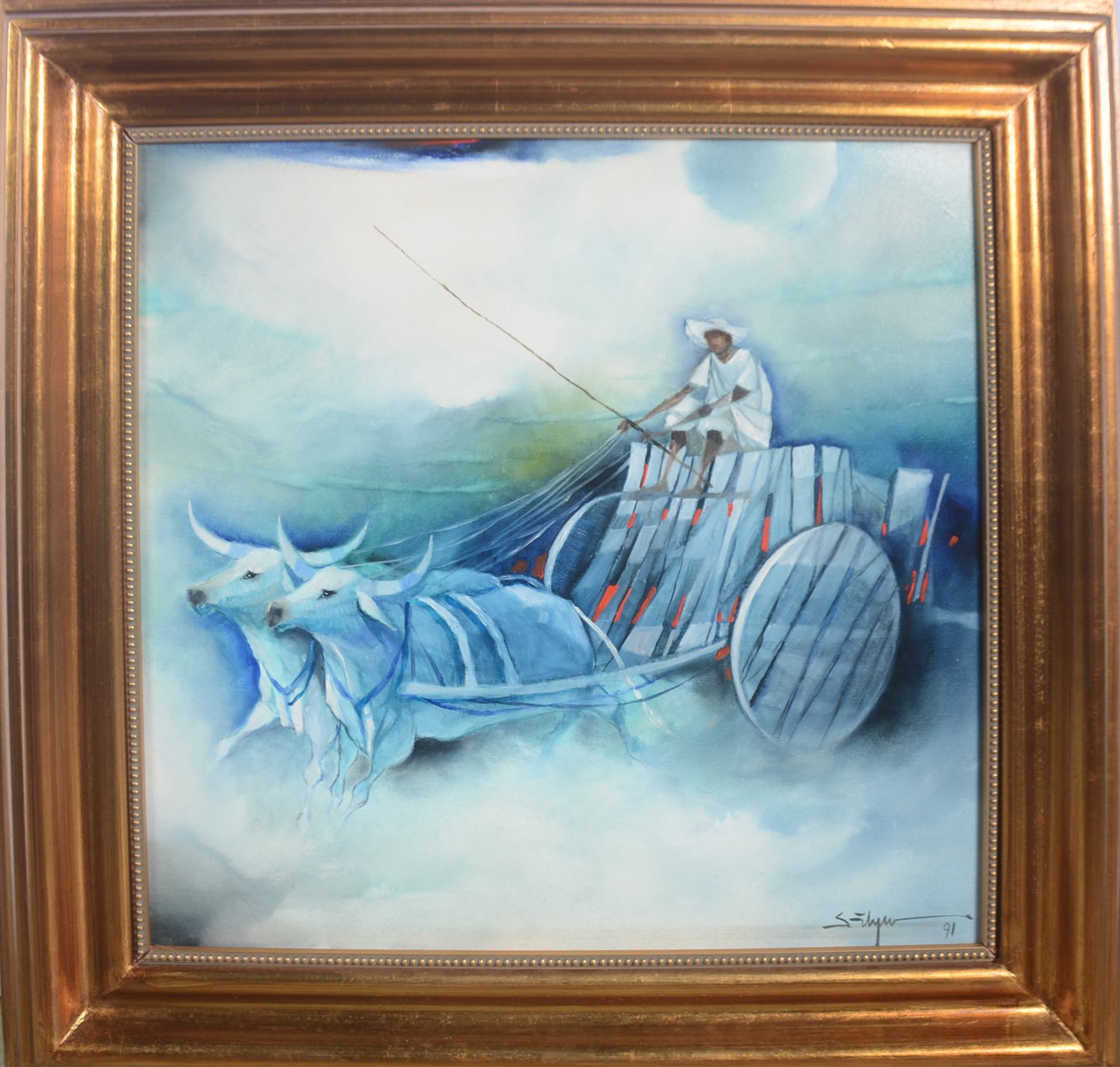 Satyro Marques (1935), Carro de Boi - foto 2 de 5