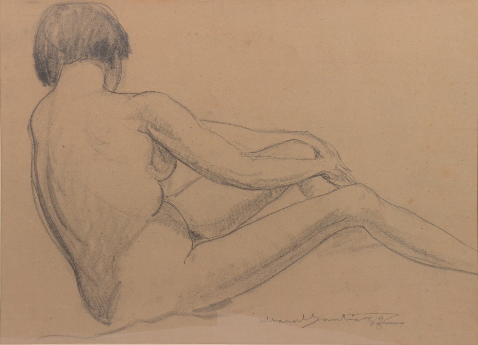 Manoel Santiago (1897-1987), Nu feminino - foto 1 de 4