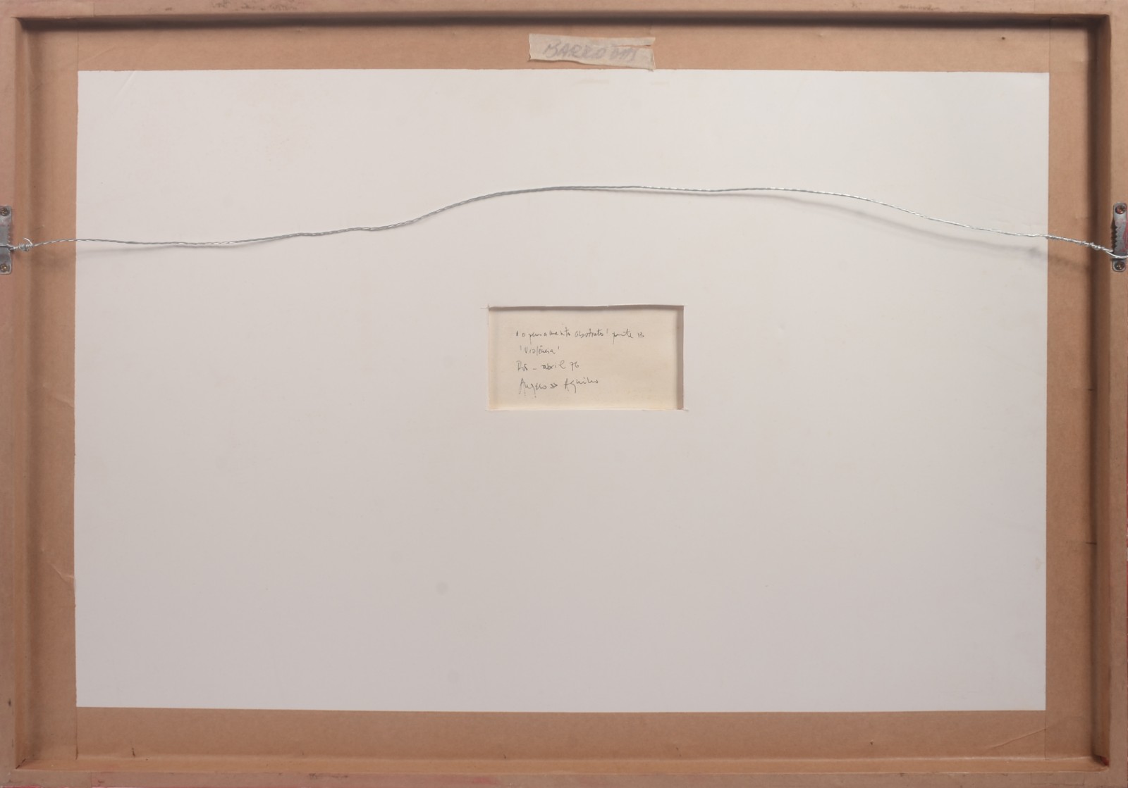 Angelo de Aquino (1945-2007), Violência - O Pensamento Abstrato - foto 6 de 7