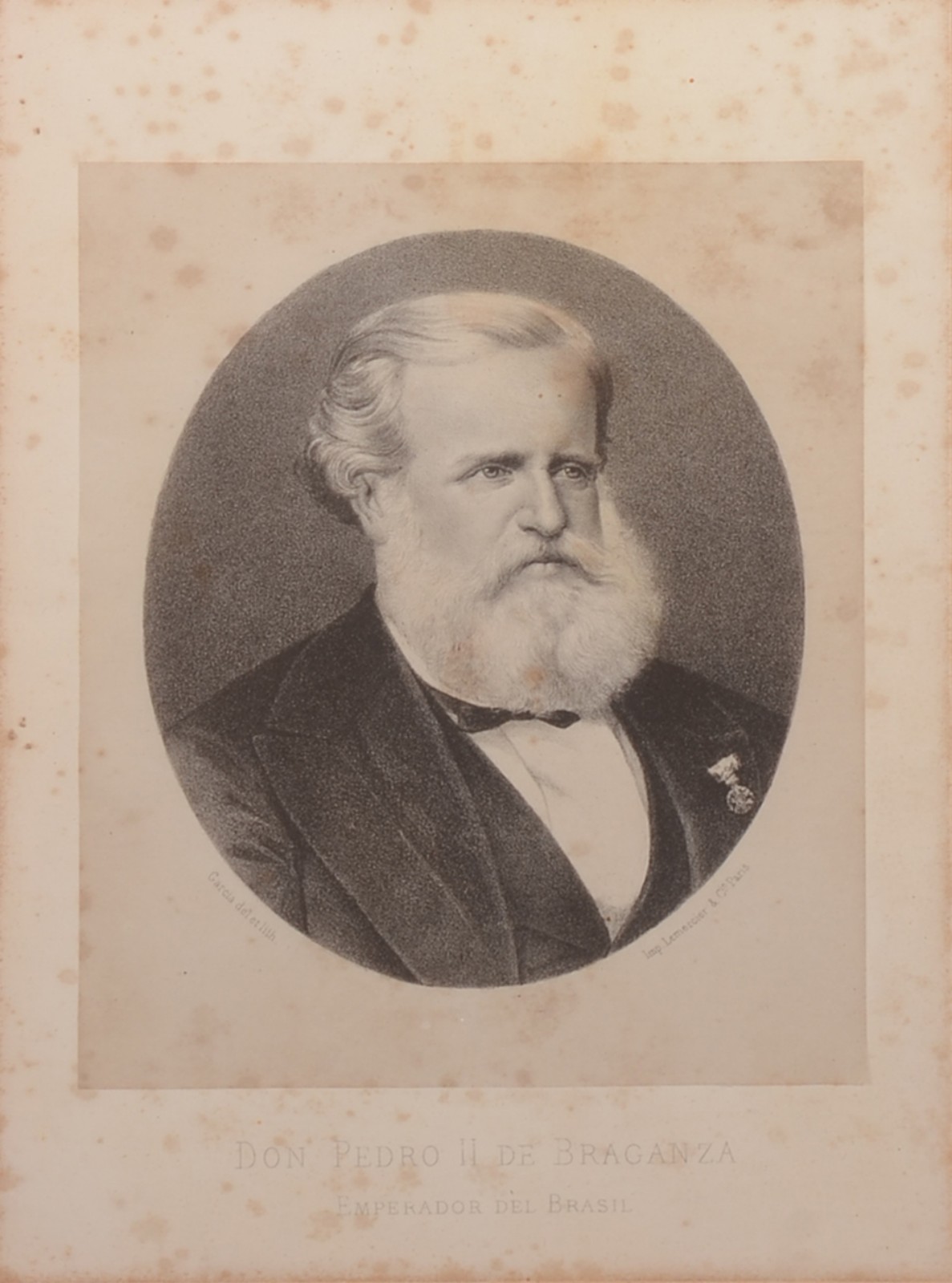 Dom Pedro II De Braganza - Imperador do Brasil - foto 1 de 7