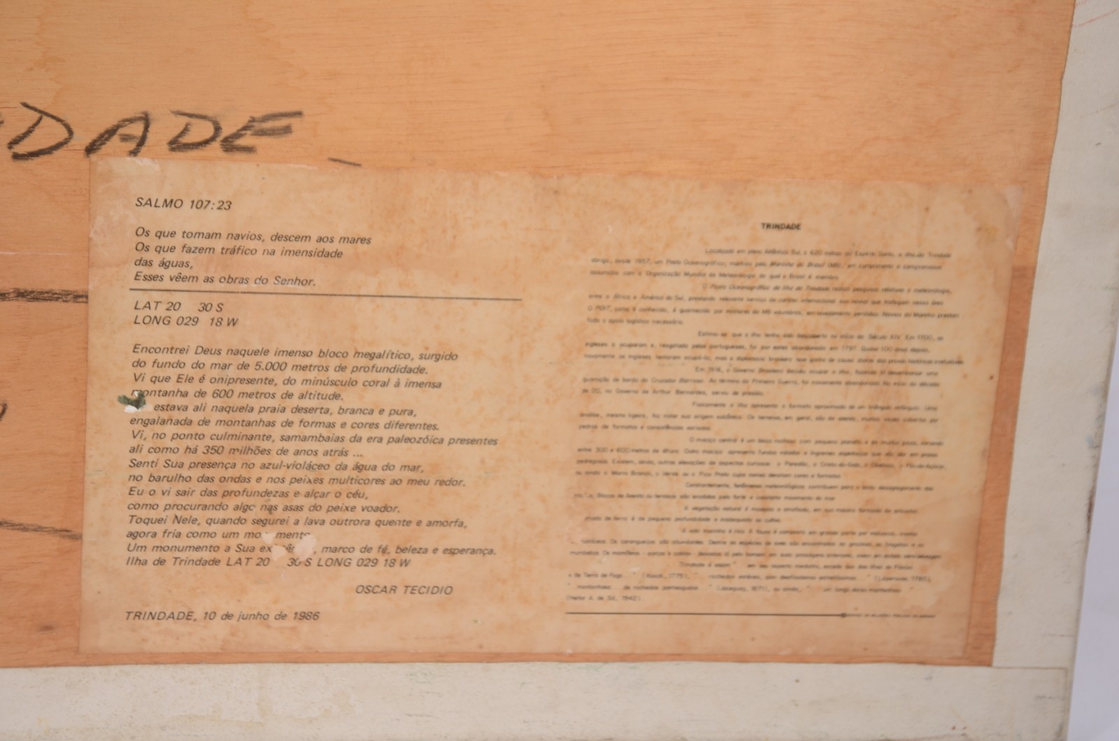 Oscar Tecídio (1926-1995), Extase - foto 4 de 5