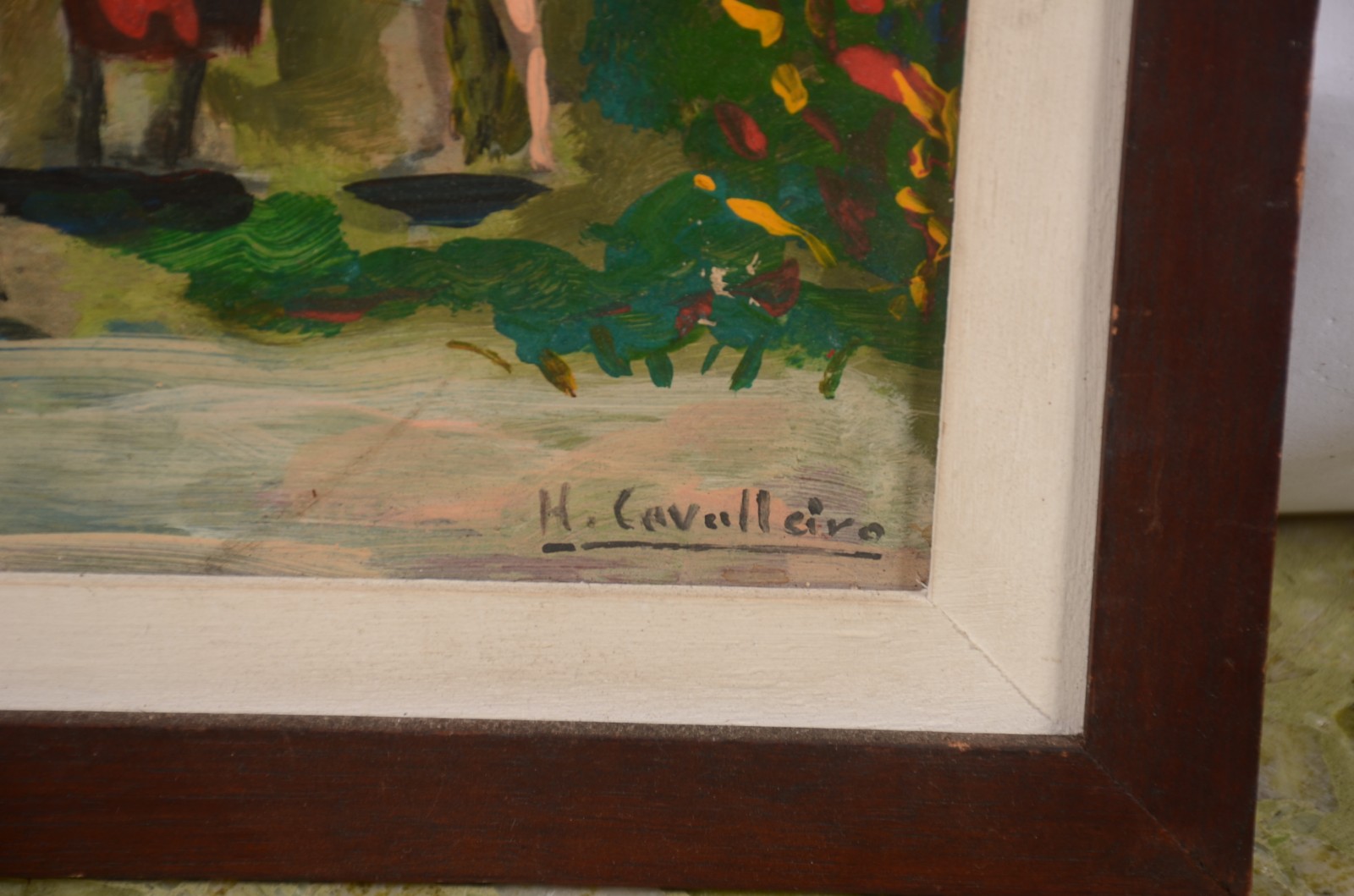 Henrique Cavalleiro (1892-1975), Marinha com Figuras - foto 3 de 5