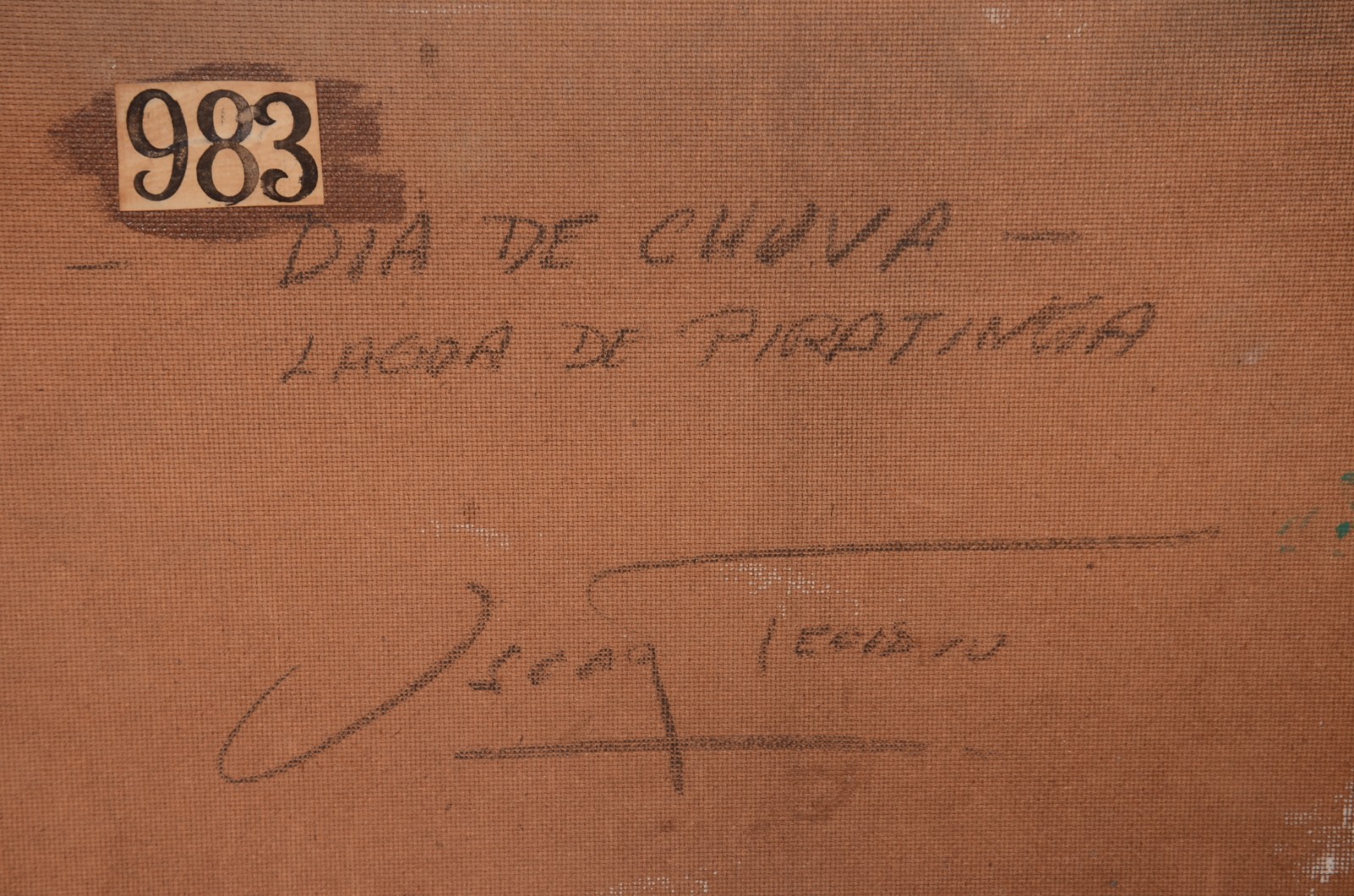 Oscar Tecídio (1926-1995), Dia de Chuva - foto 4 de 4